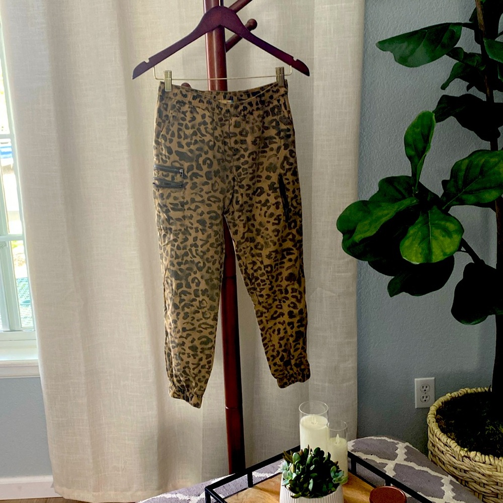 Girls Print Joggers